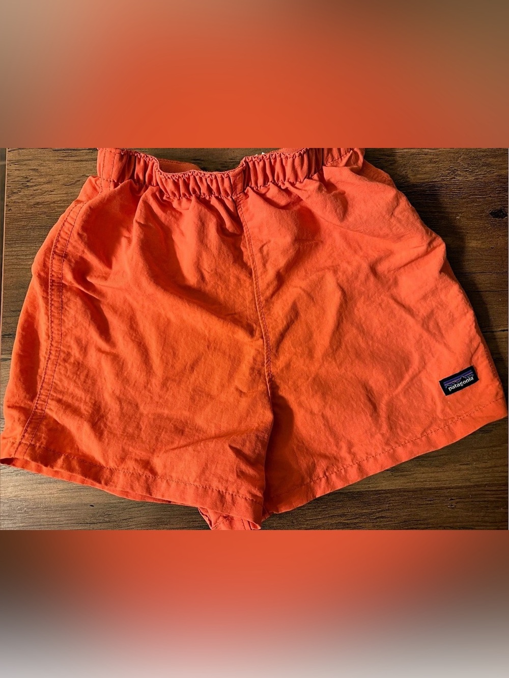 Patagonia Baby Baggies Shorts, 3T, Coral